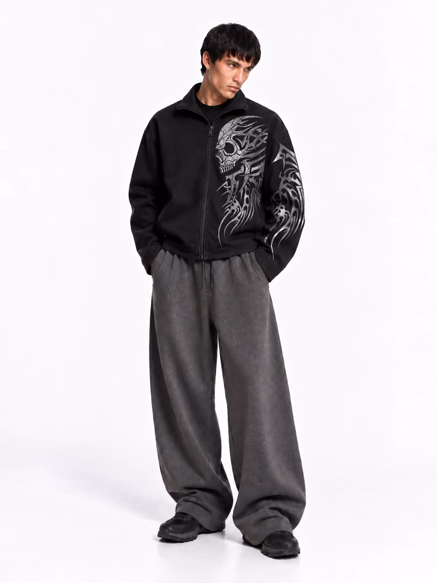 Lunaris Black Boxy Jacket  image 6