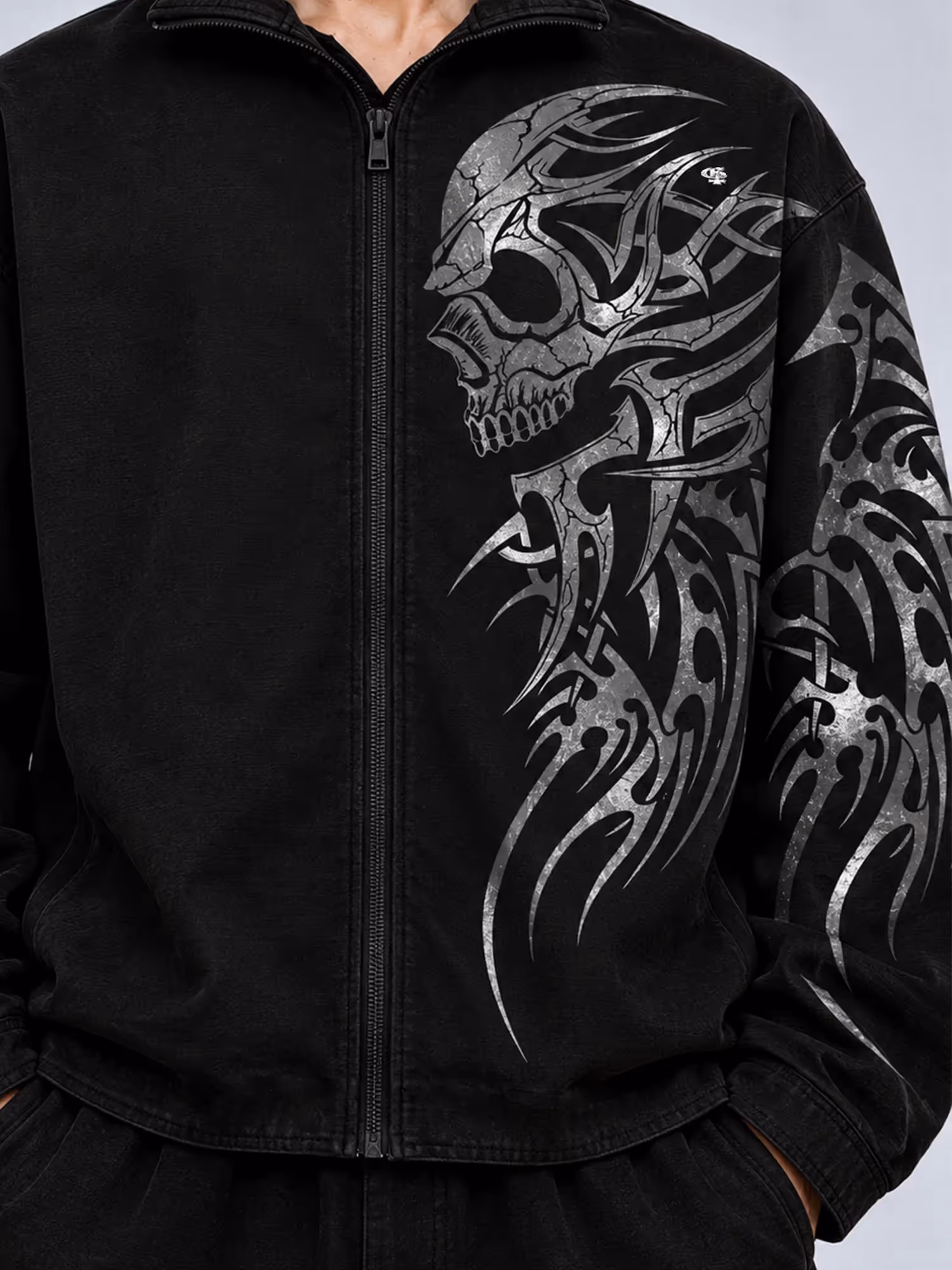 Lunaris Black Boxy Jacket  image 8