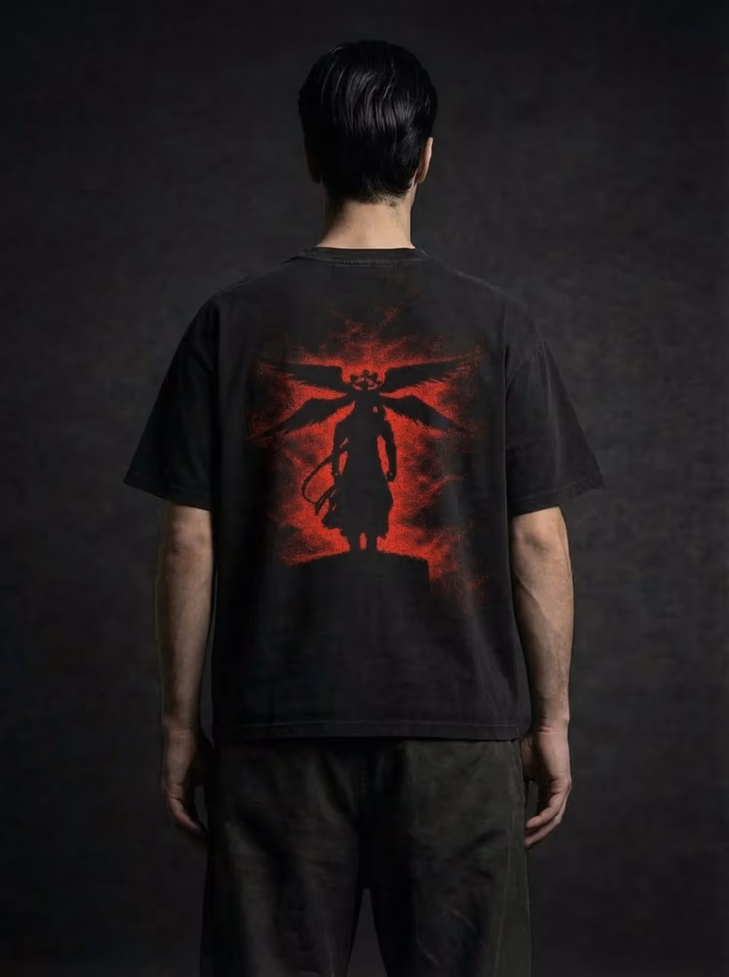 Mahoraga Black Tshirt  image 4
