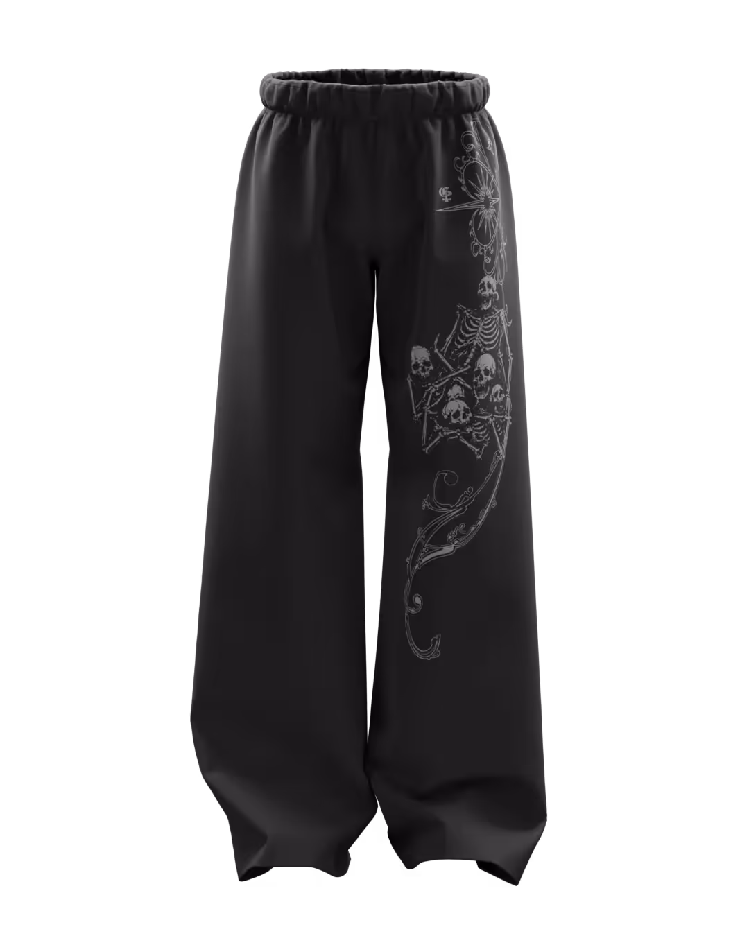 Mortal Dark Grey Baggy Pants image 1