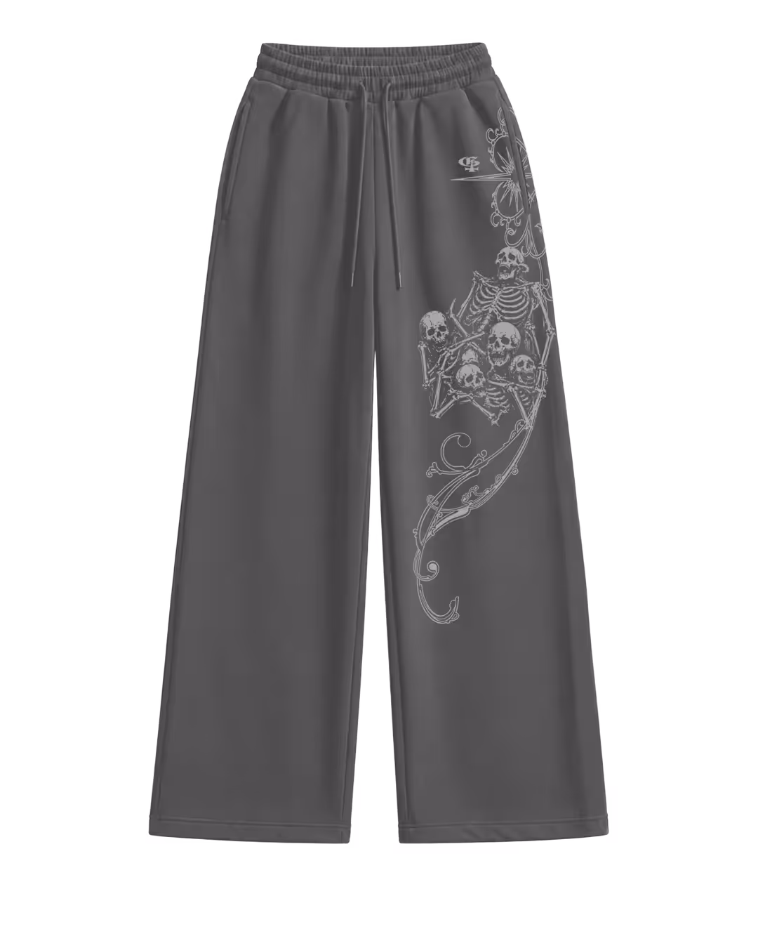 Mortal Dark Grey Baggy Pants image 9