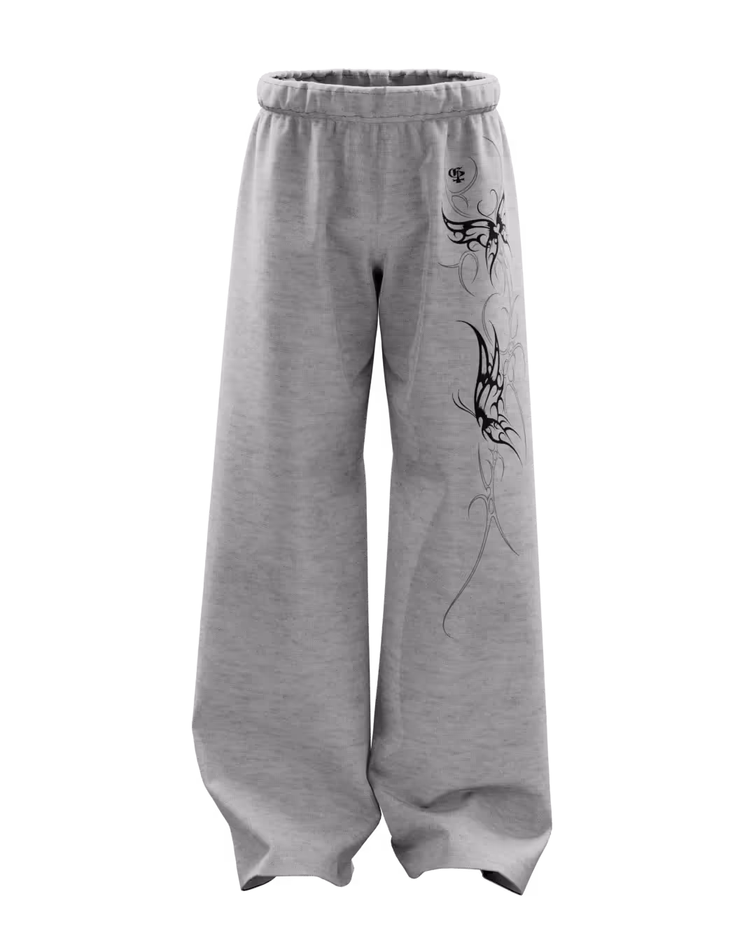 Moth Grey Baggy Pants image 1
