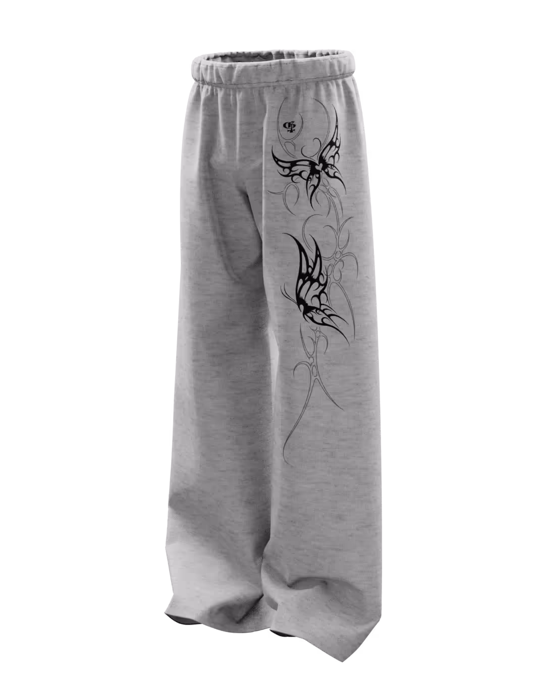 Moth Grey Baggy Pants image 4