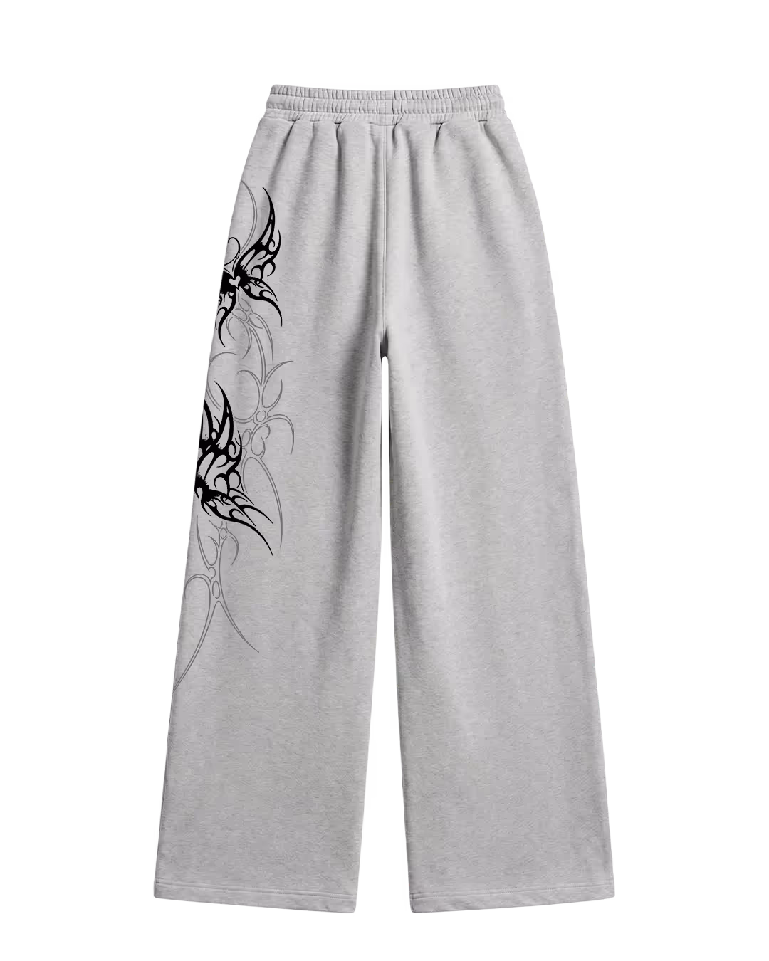 Moth Grey Baggy Pants image 9