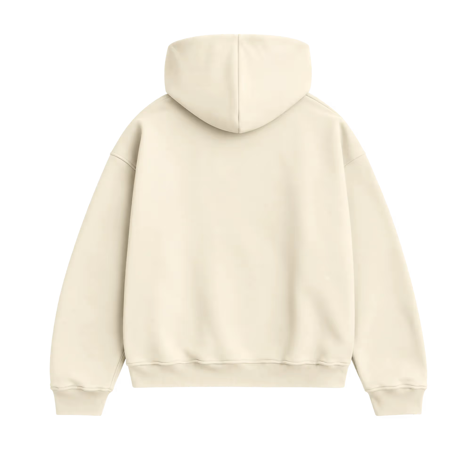 Mutant Beige Boxy Hoodie  image 12