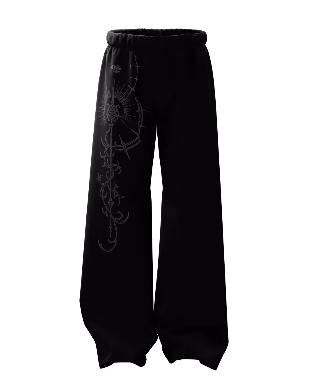 Mystic Black Baggy Pants image 1