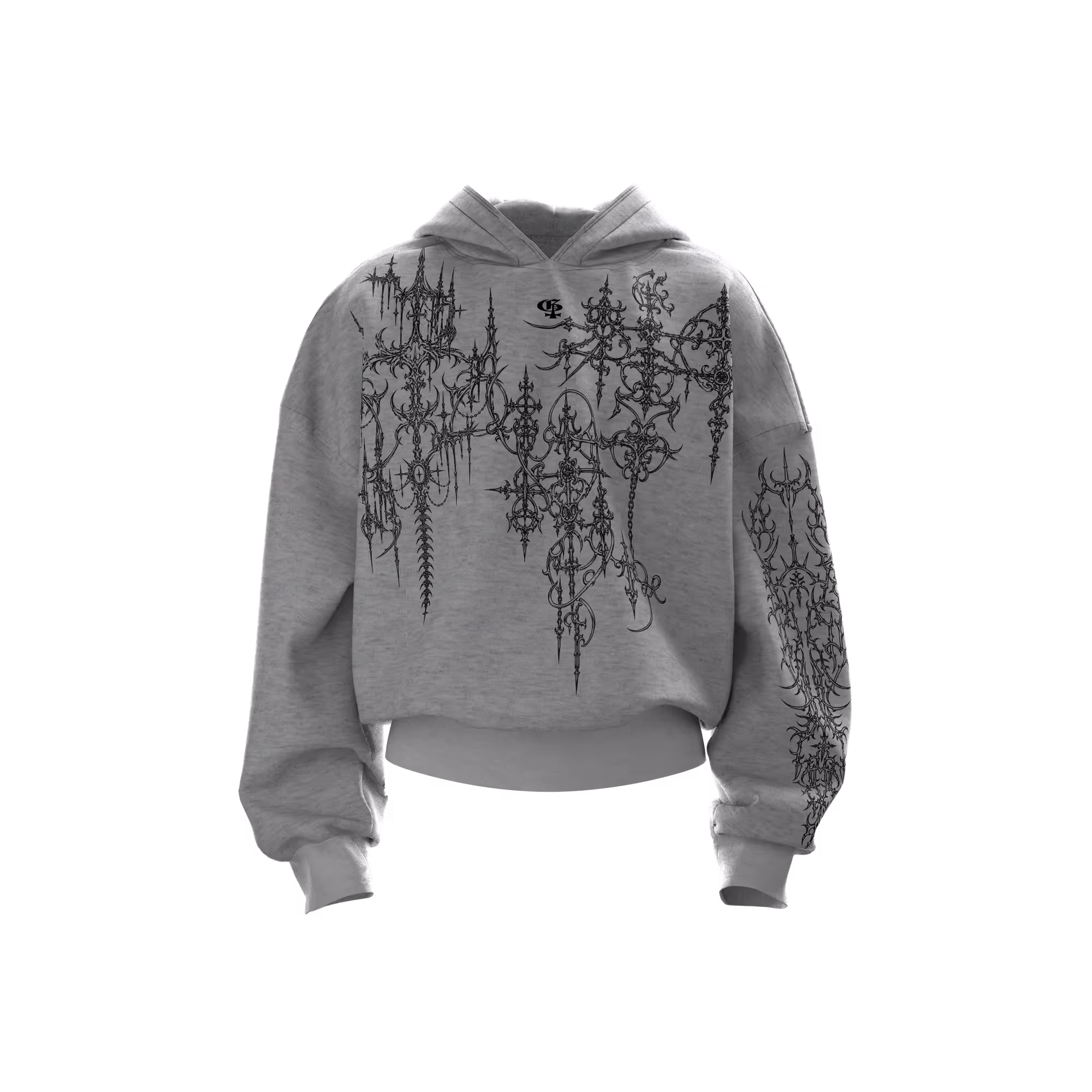 Nexus Melange Boxy Hoodie  image 1