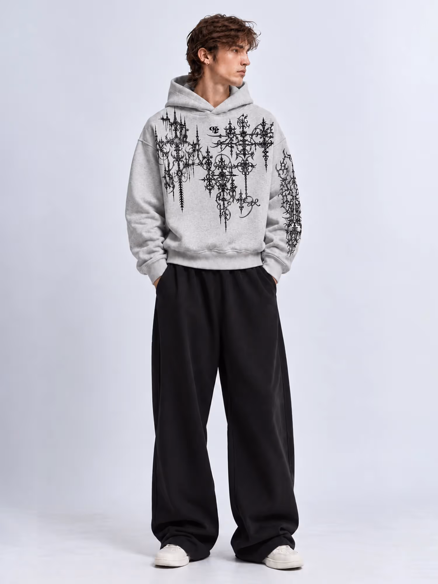 Nexus Melange Boxy Hoodie image 10