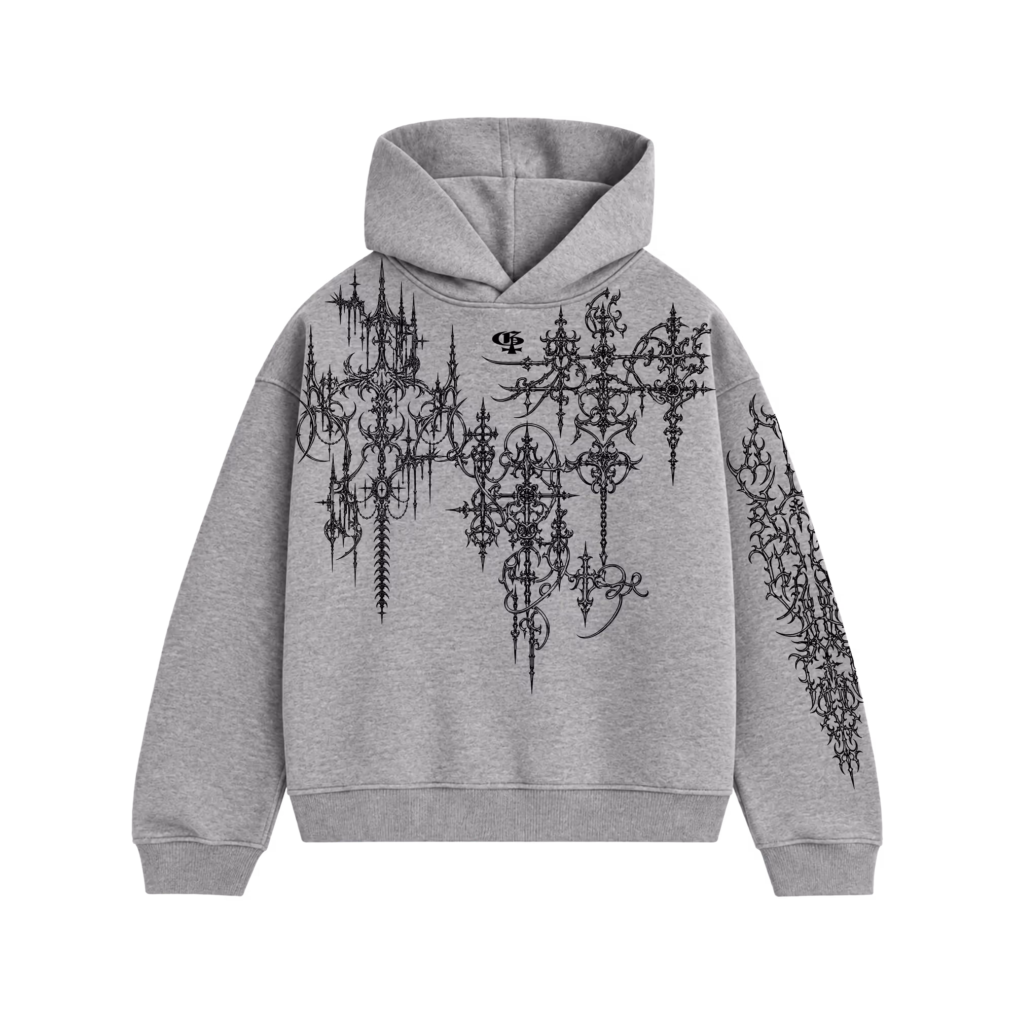 Nexus Melange Boxy Hoodie image 12