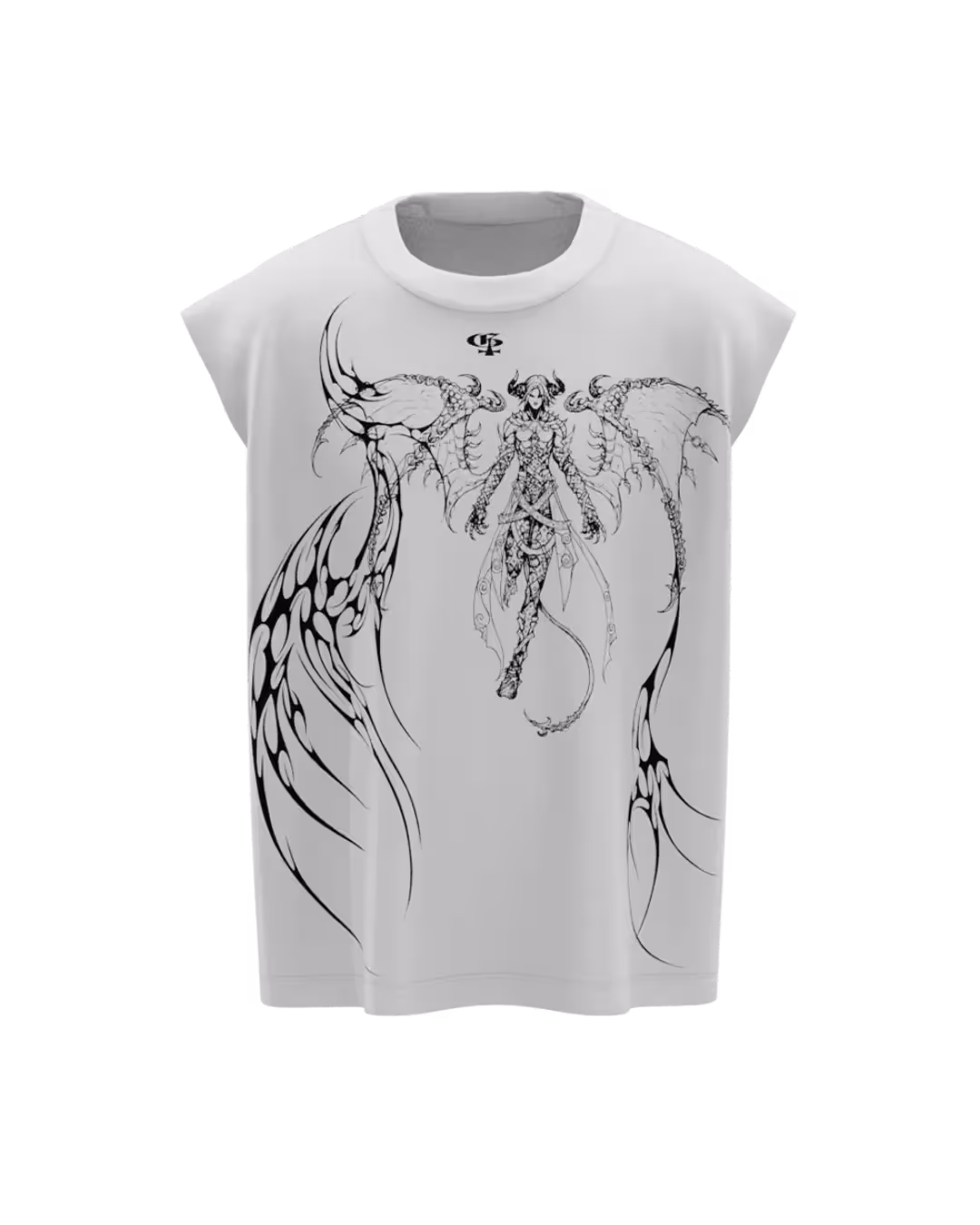 Noctra White Vest image 1
