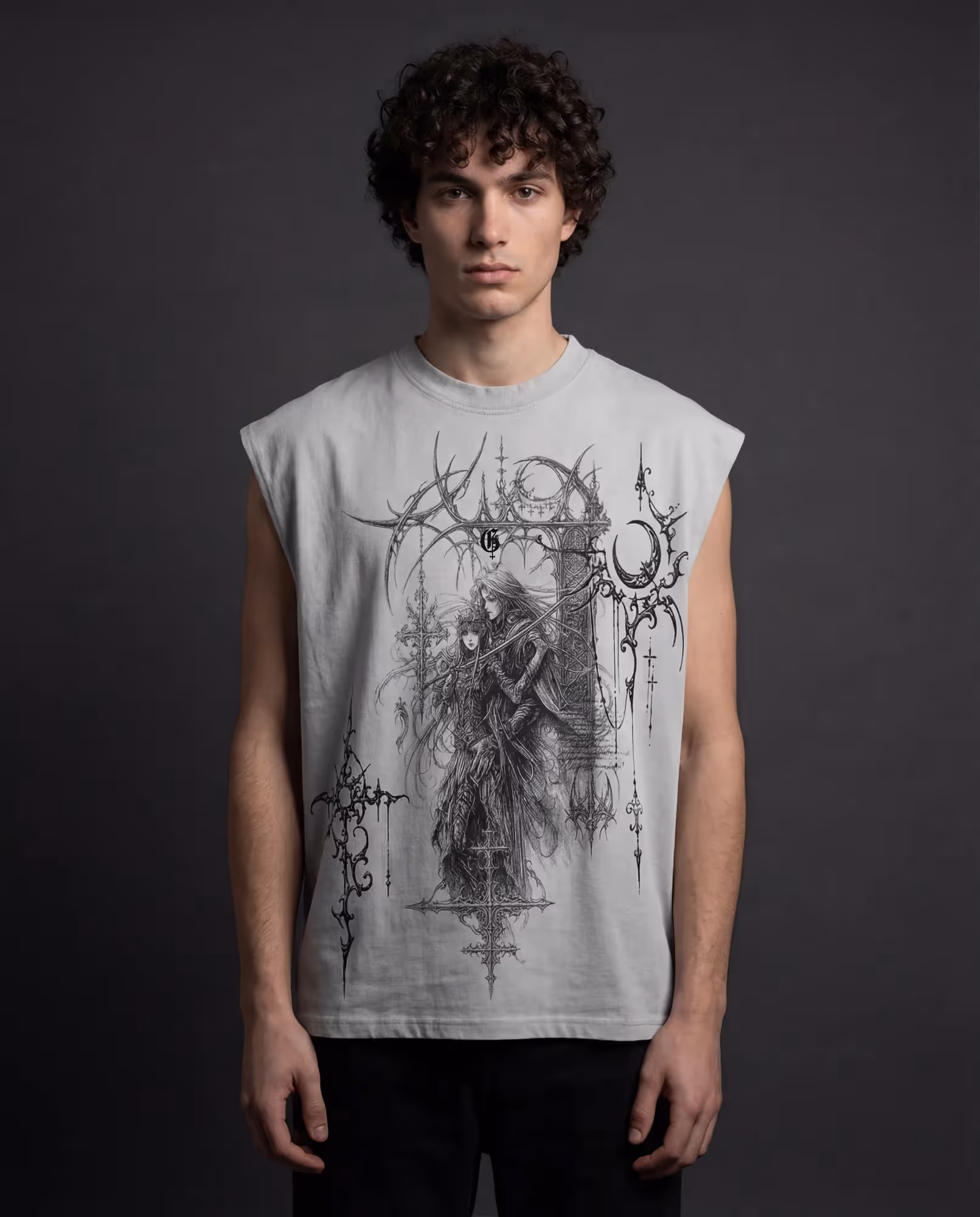 Obsess Grey Vest  image 3