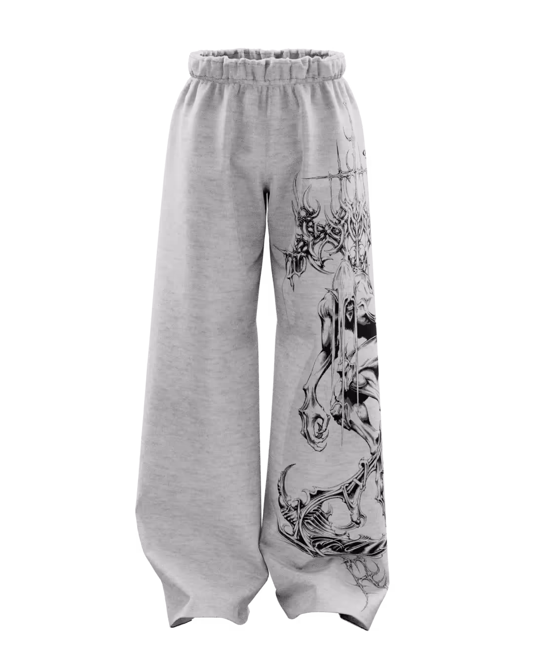 Parasite Grey Baggy Pants image 1