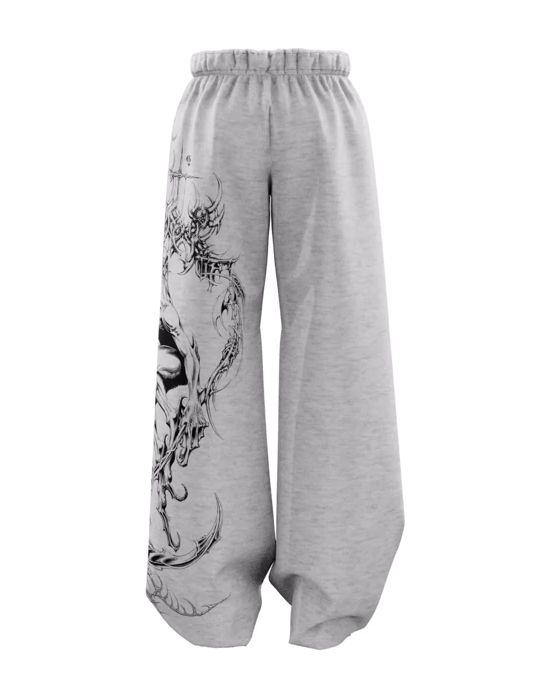 Parasite Grey Baggy Pants image 4