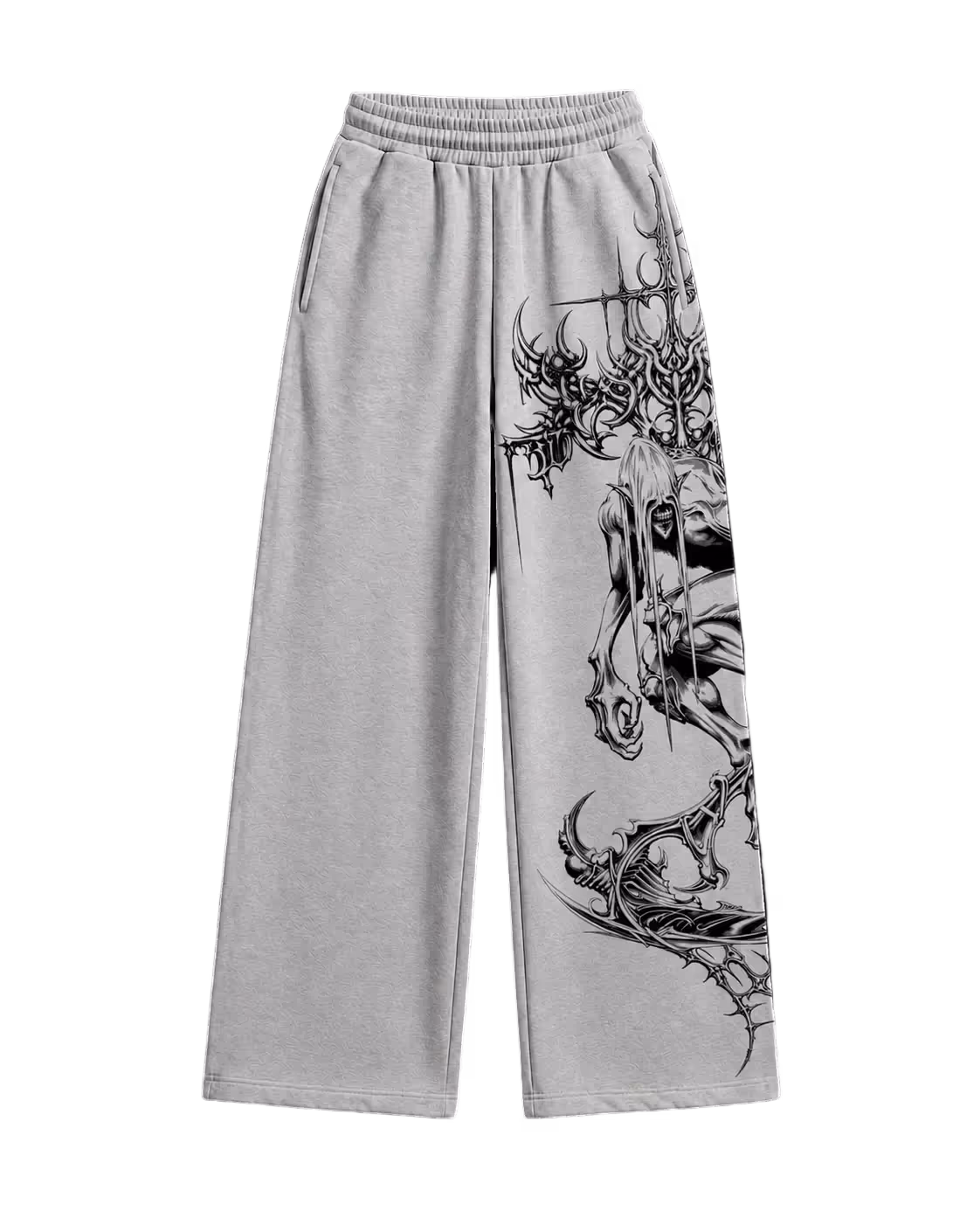 Parasite Grey Baggy Pants image 6
