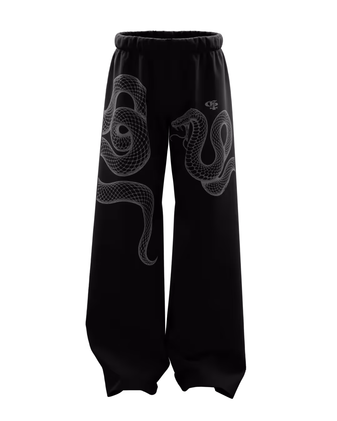 Rattle Black Baggy Pants image 1