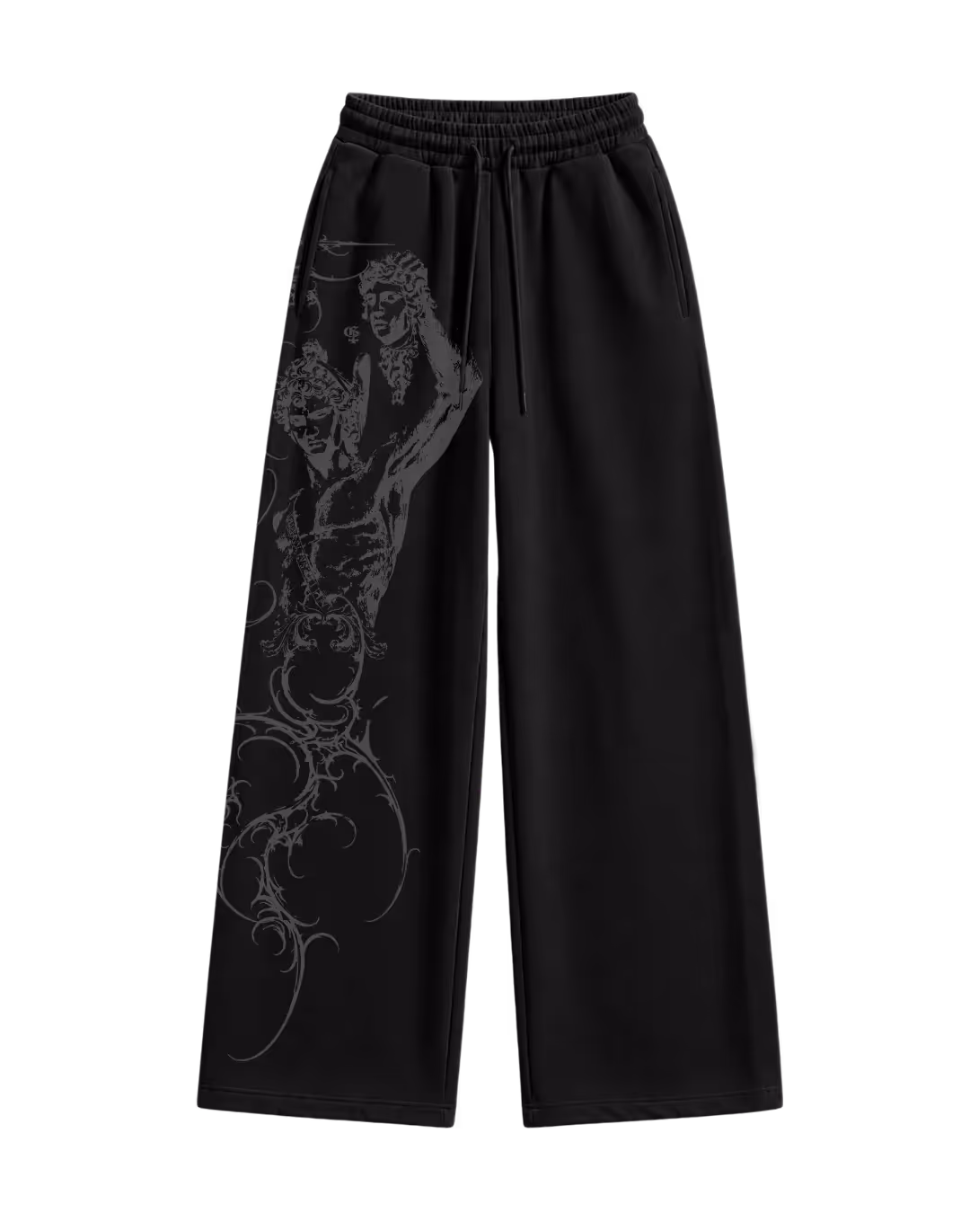 Revenge Black Baggy Pants image 3