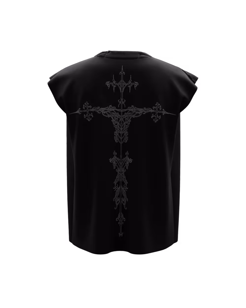 Riot Black Vest image 2