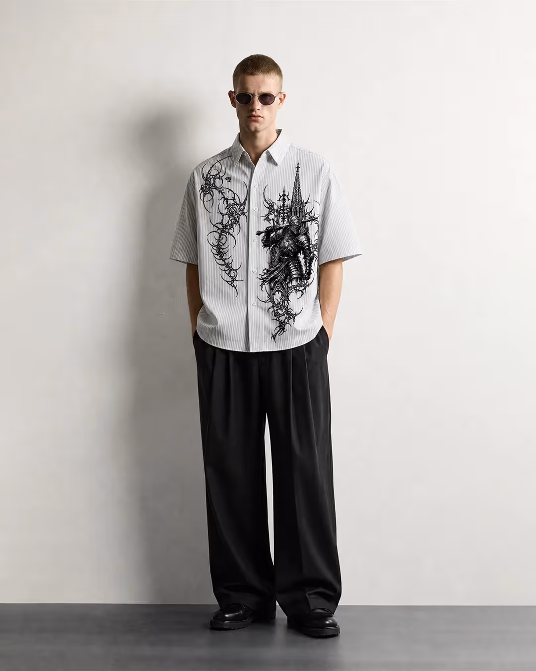 Sanctum Grey Boxy Shirt image 3
