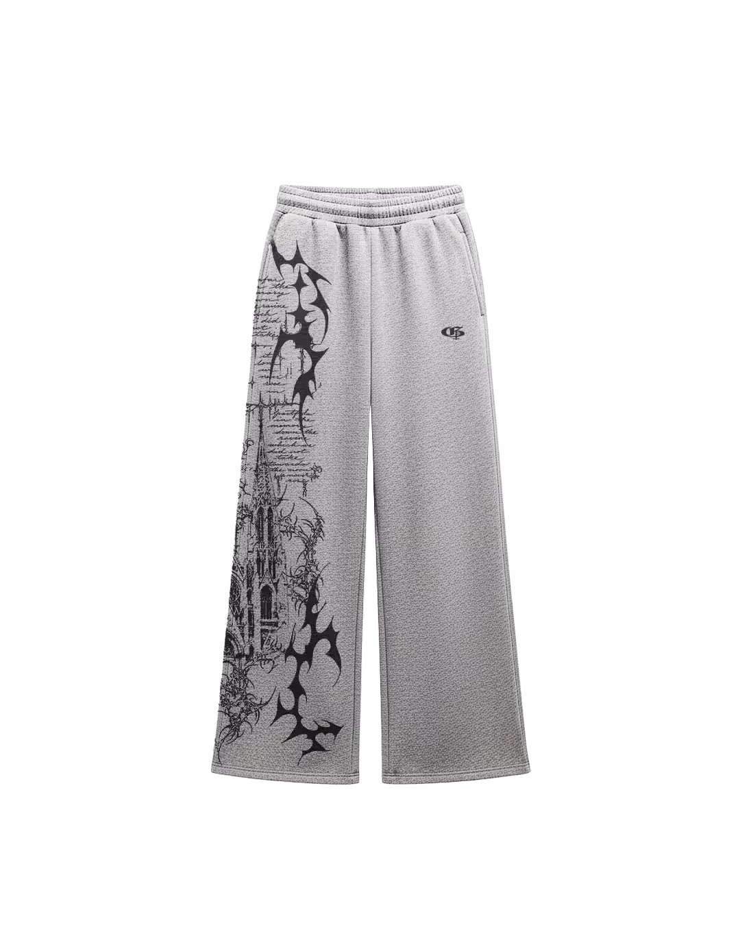 Scripture Grey Baggy Pants image 8