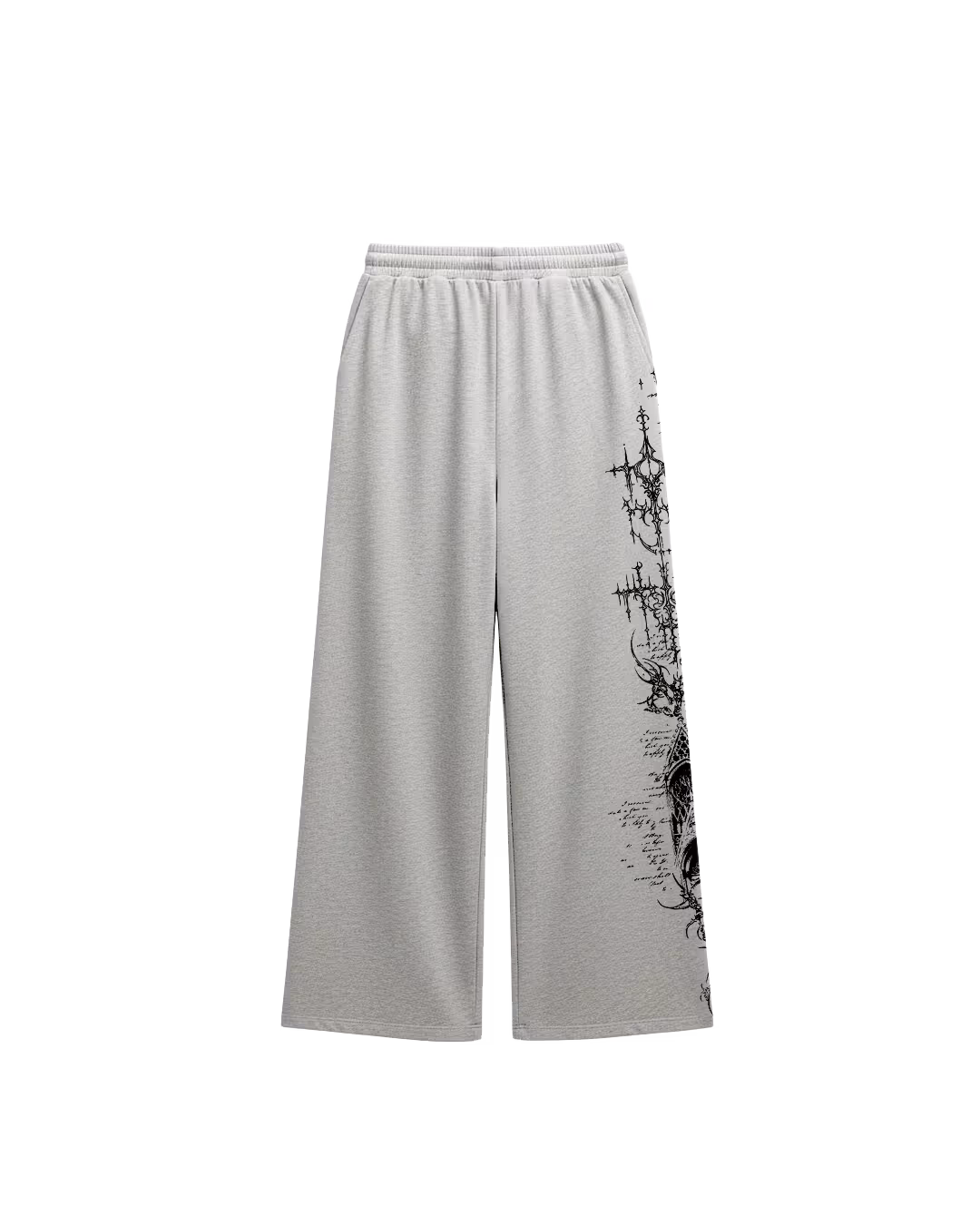 Scripture Grey Baggy Pants image 9