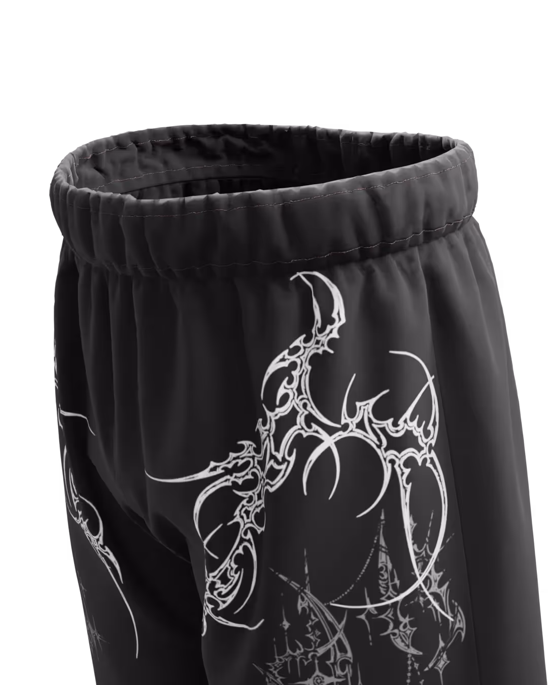Sigil Black Unisex Shorts  image 6
