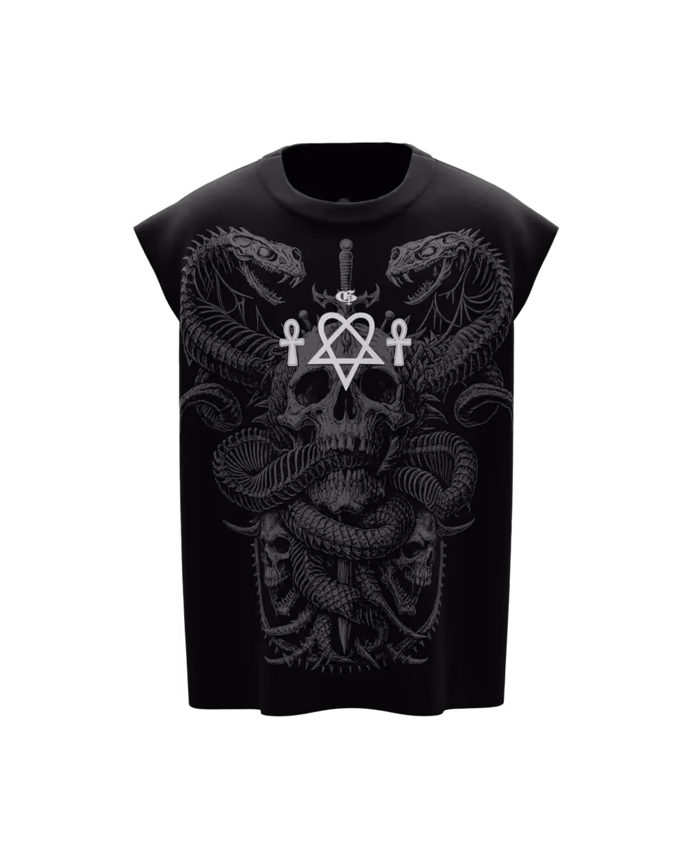Slither Black Vest image 1