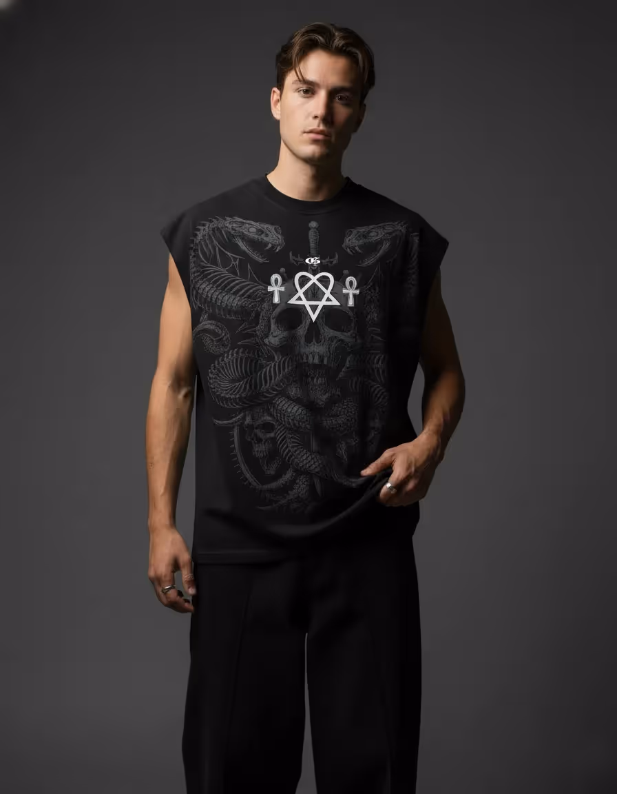 Slither Black Vest image 3