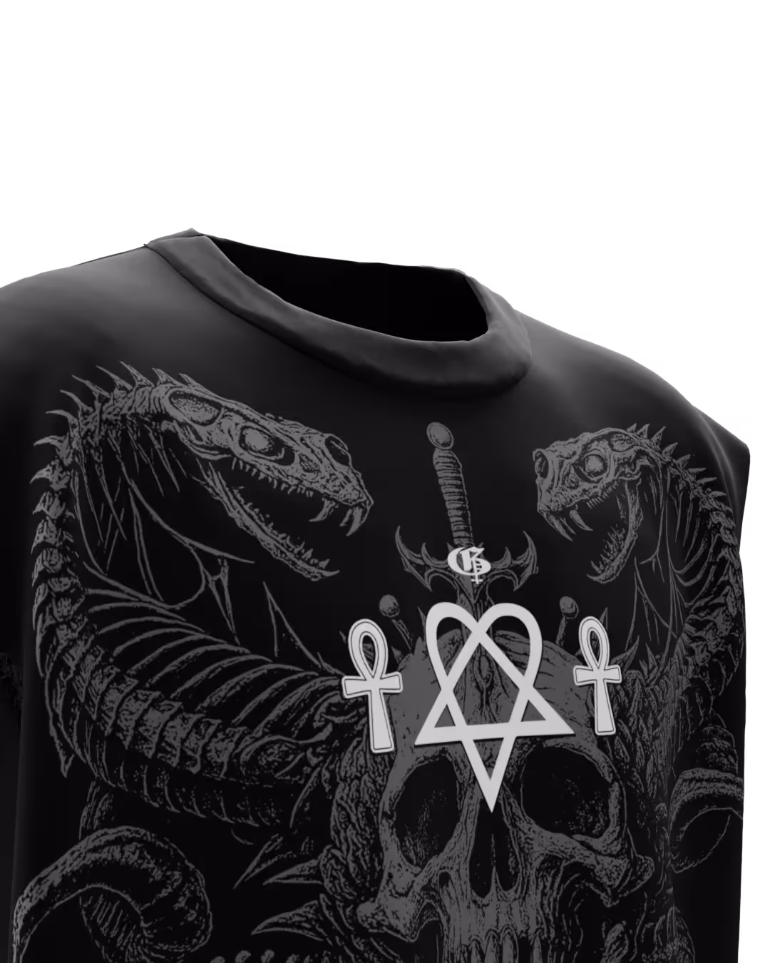 Slither Black Vest image 4