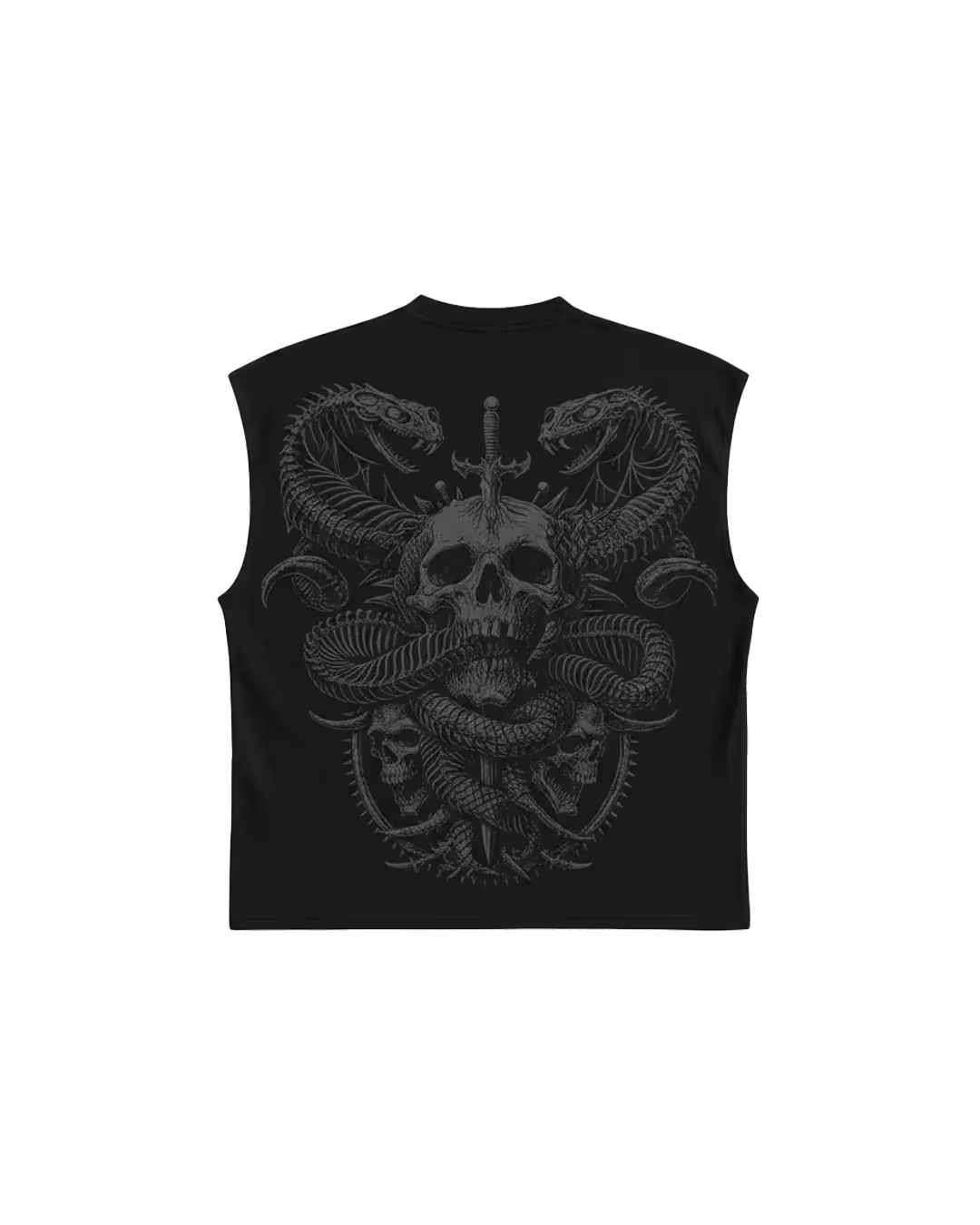 Slither Black Vest image 6