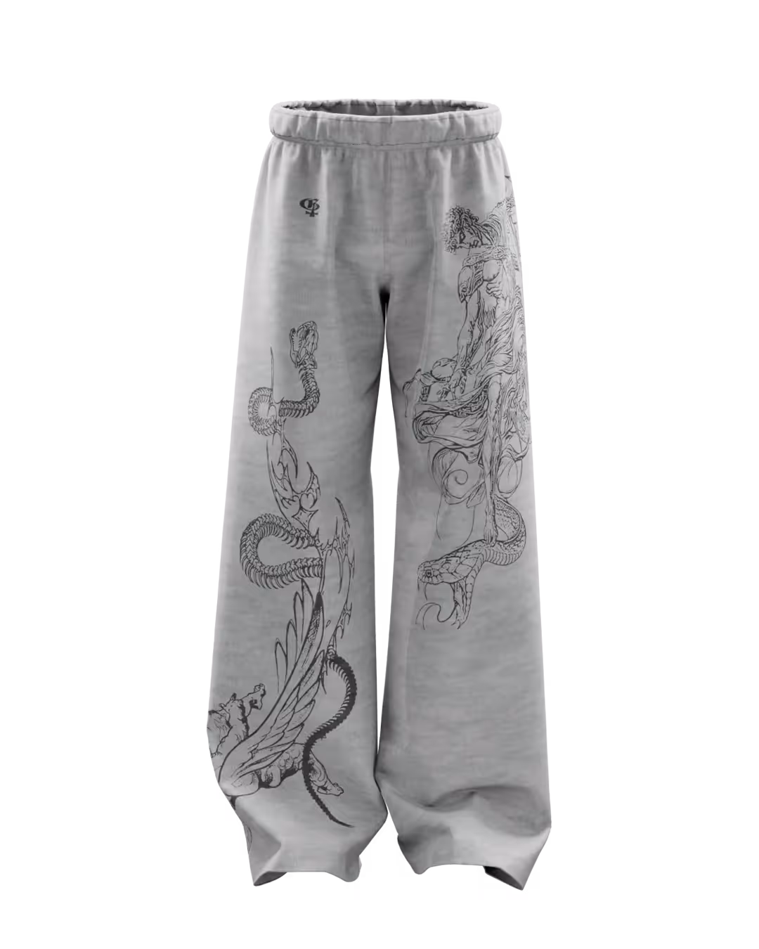 Solace Grey Baggy Pants image 1