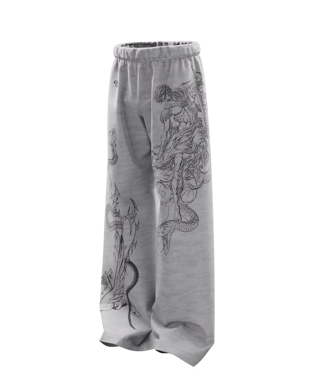 Solace Grey Baggy Pants image 2