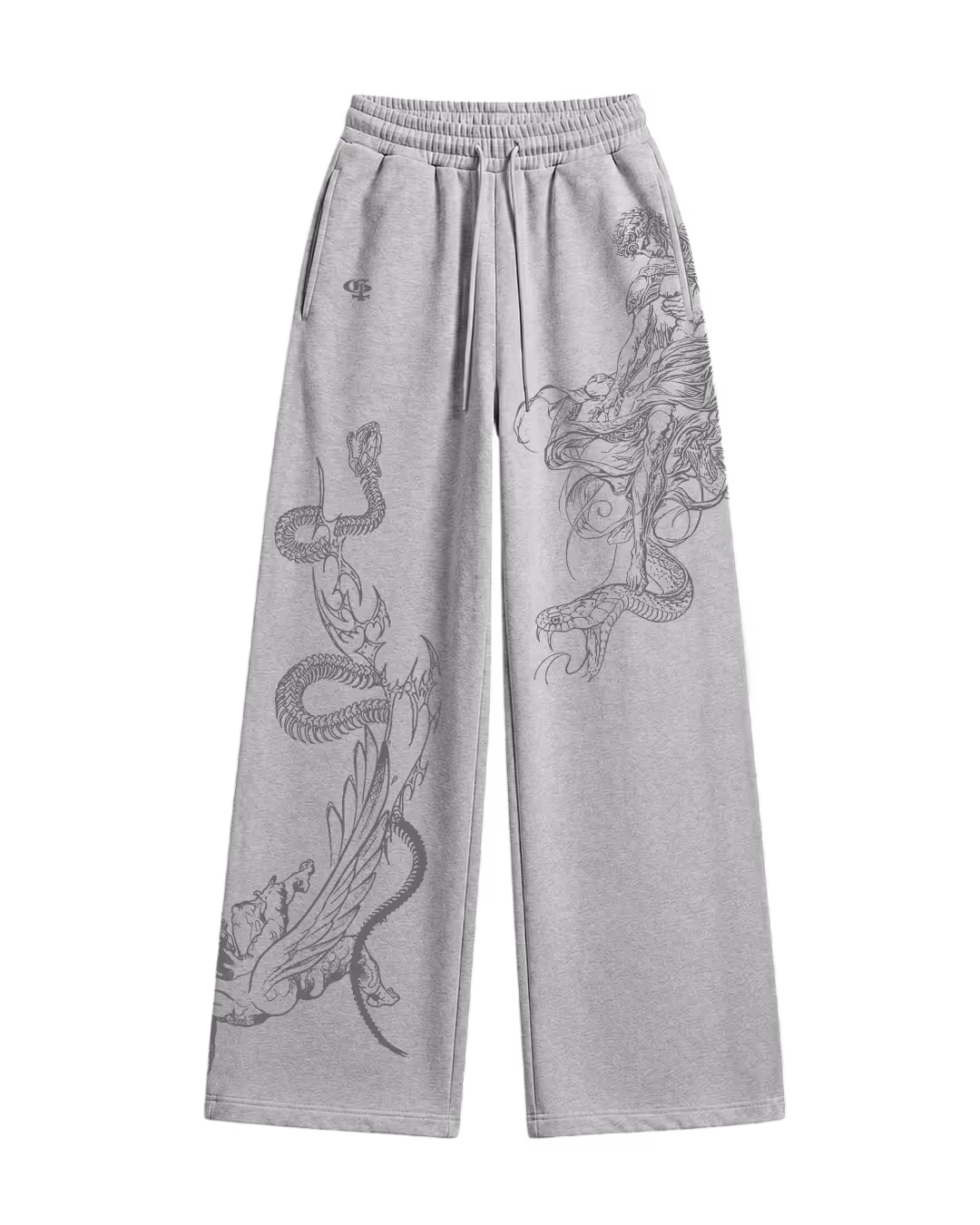 Solace Grey Baggy Pants image 3