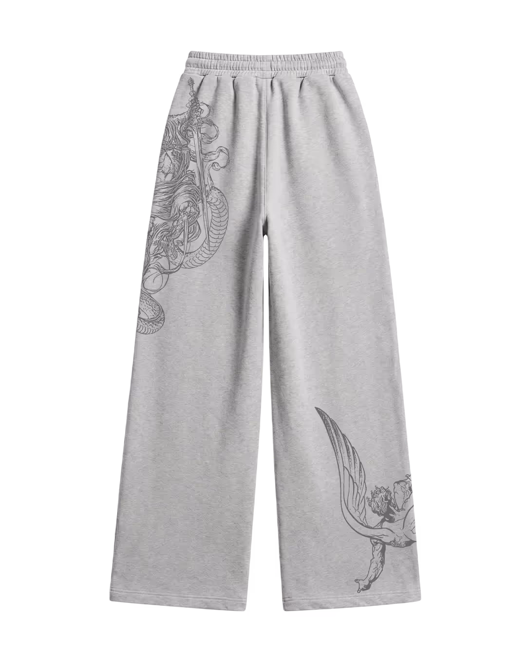 Solace Grey Baggy Pants image 4