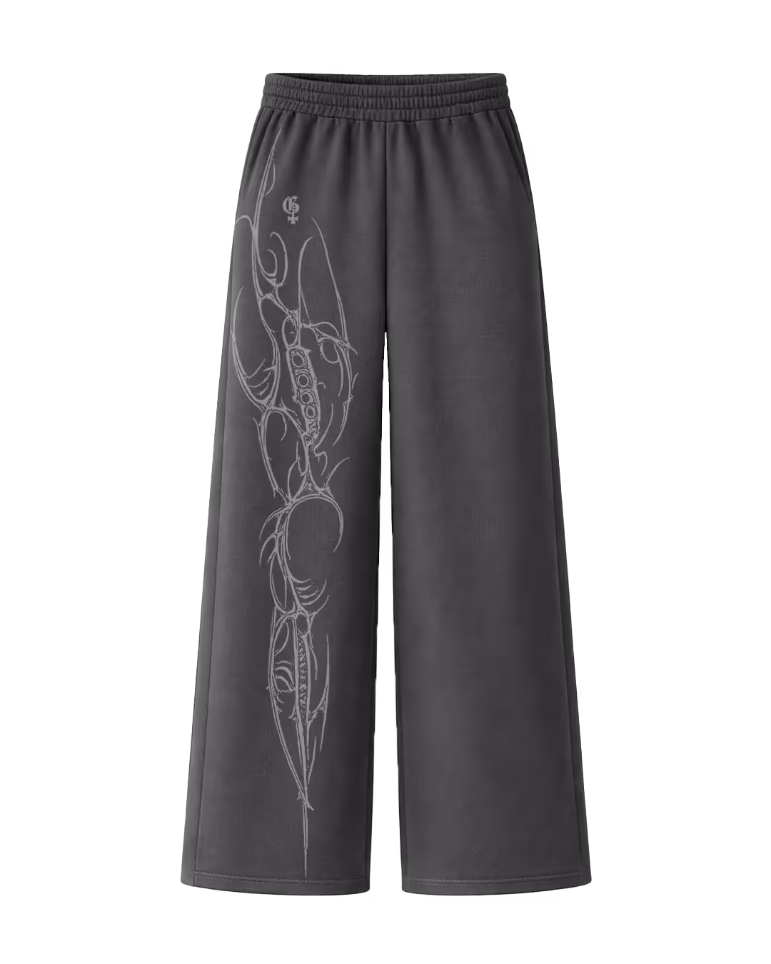Strix Dark Grey Baggy Pants image 3