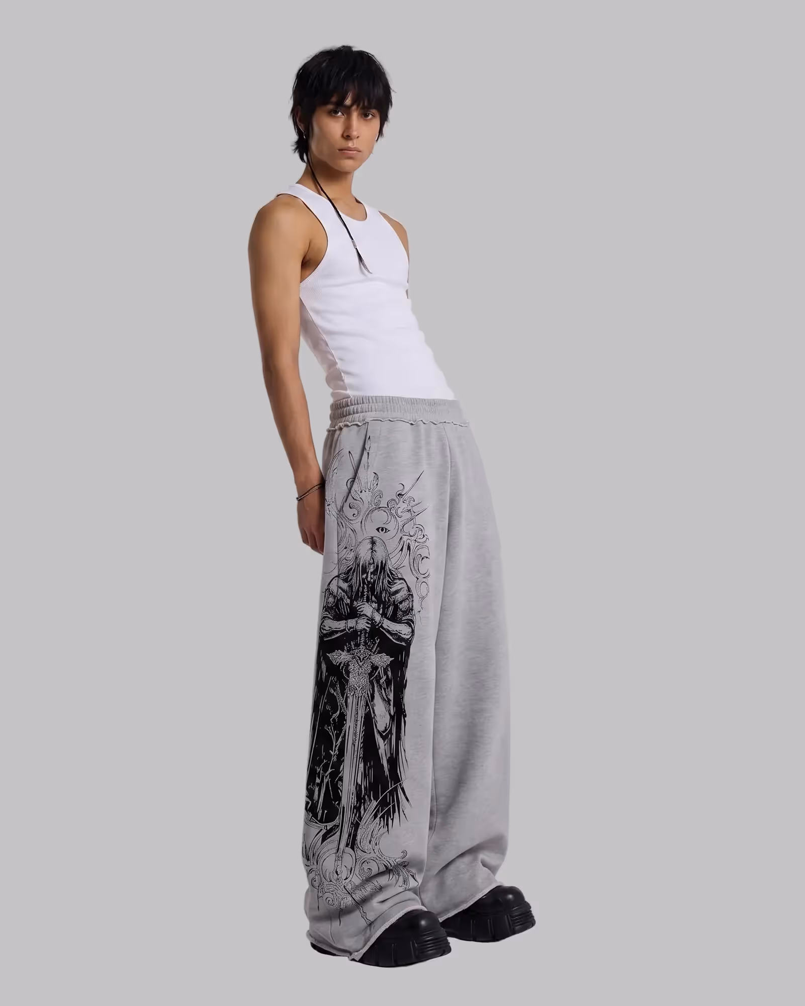 Stryk Grey Baggy Pants image 2