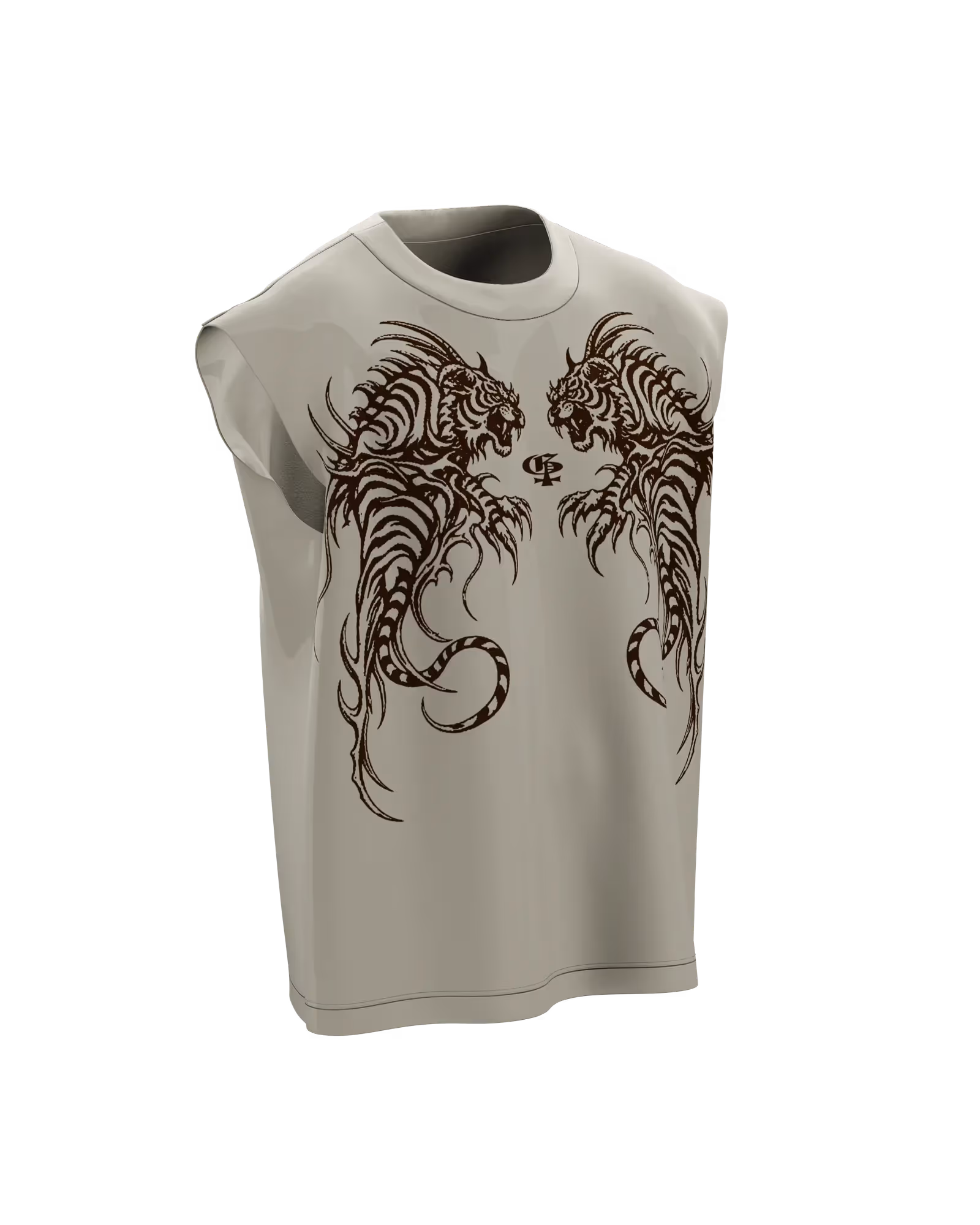 Tigra Beige Vest image 4