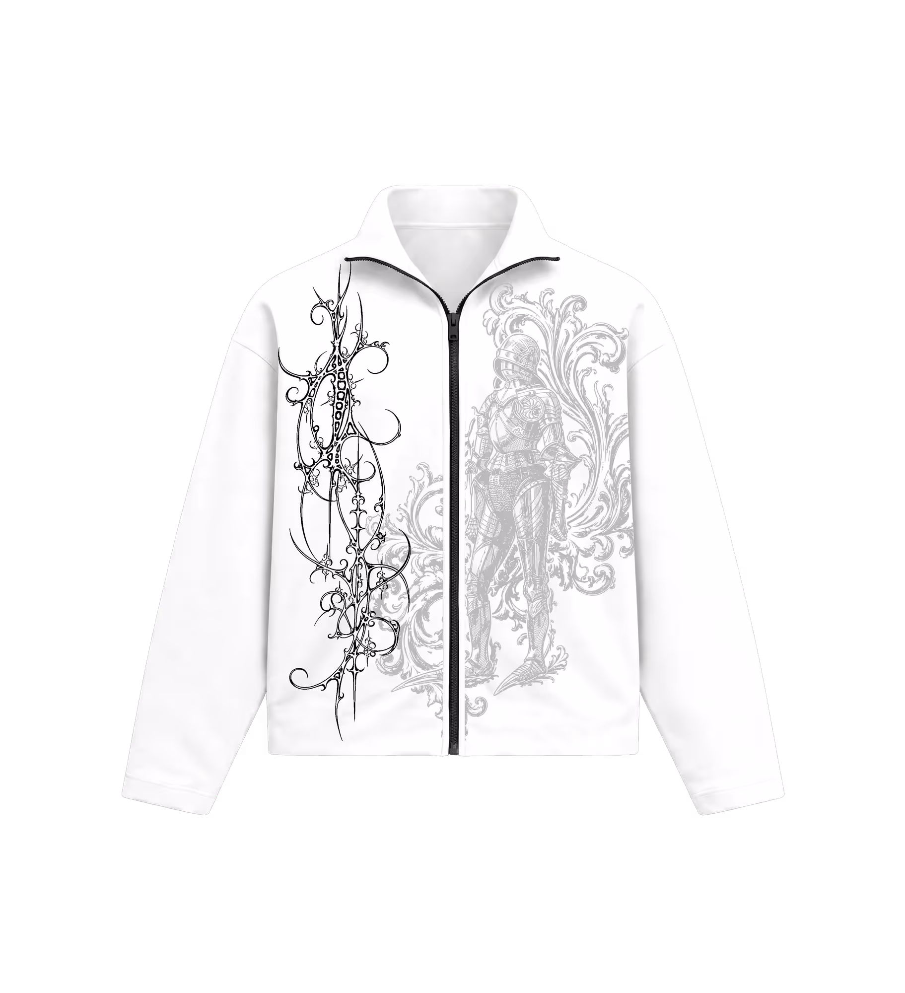 Trench White Boxy Jacket image 1
