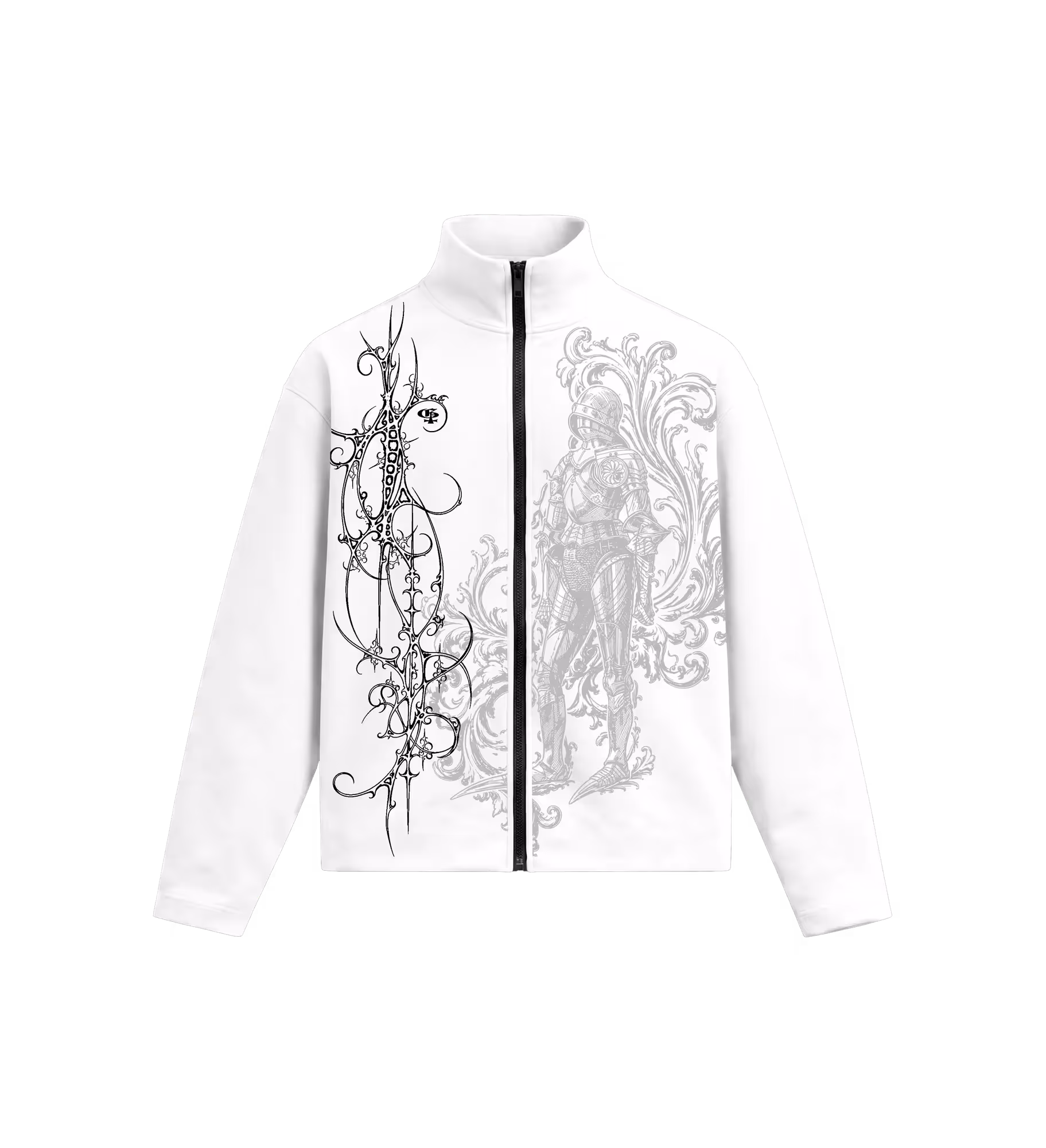 Trench White Boxy Jacket image 6