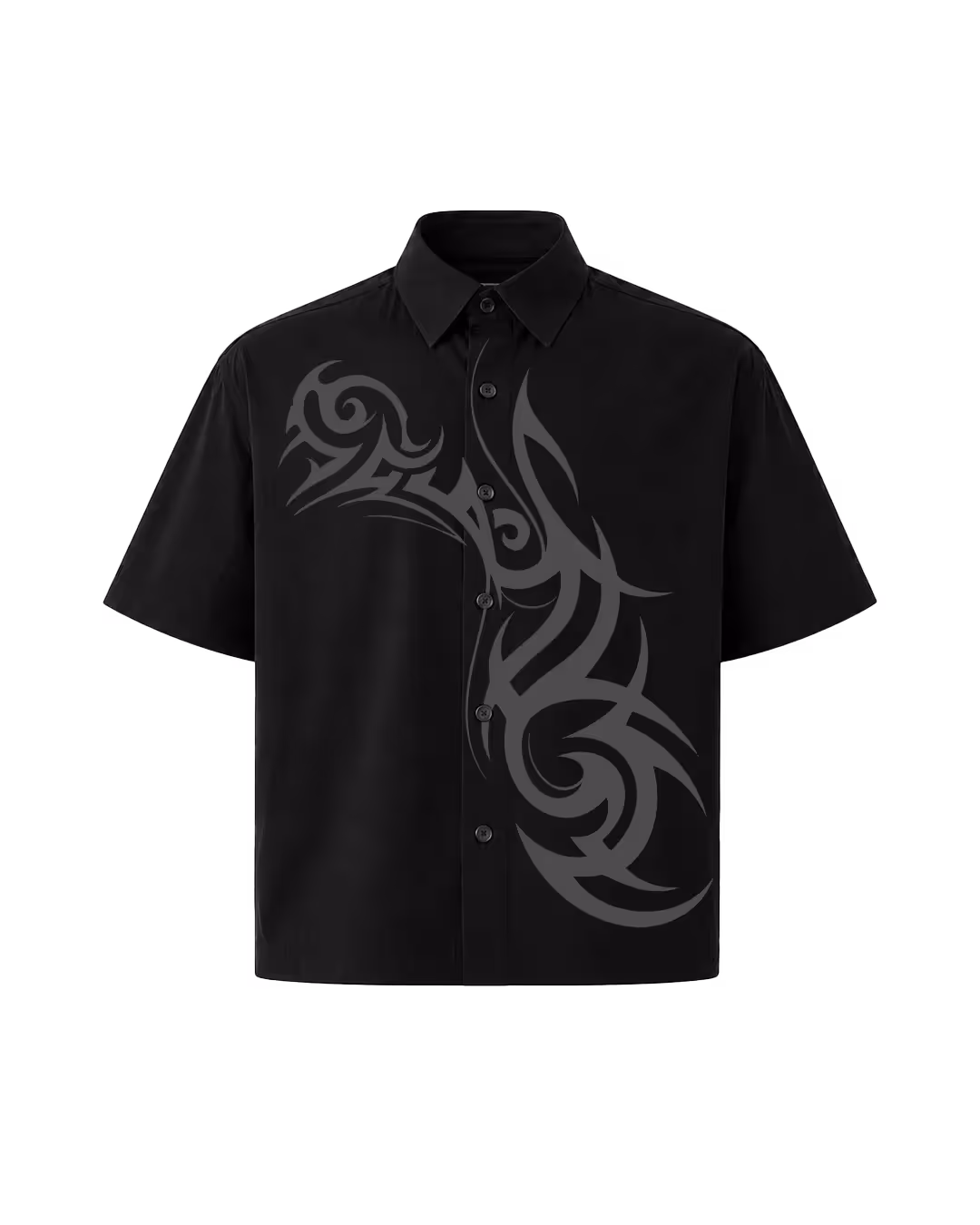 Vanta Black Boxy Shirt image 2