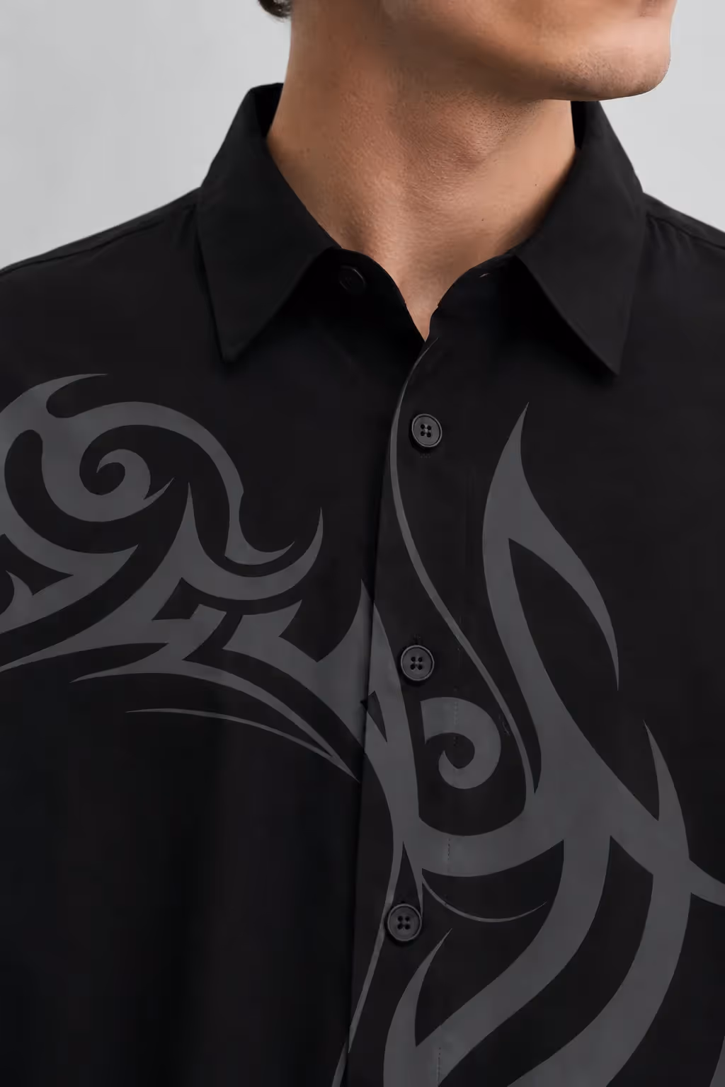 Vanta Black Boxy Shirt image 6