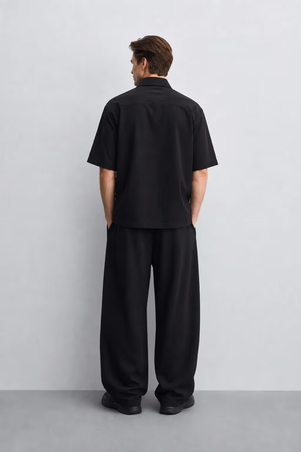 Vanta Black Boxy Shirt image 7