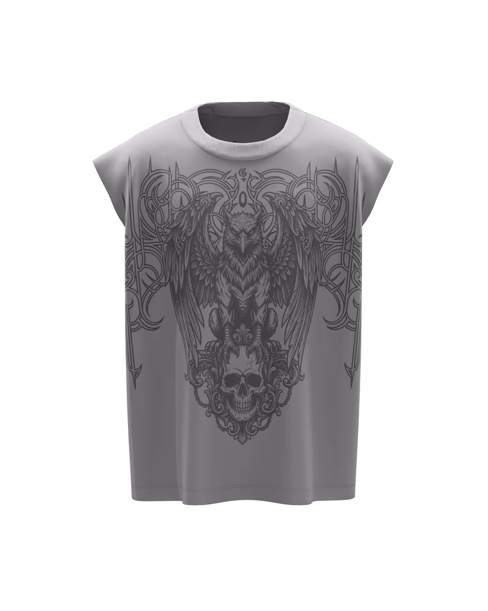 Vicious Grey Vest image 1