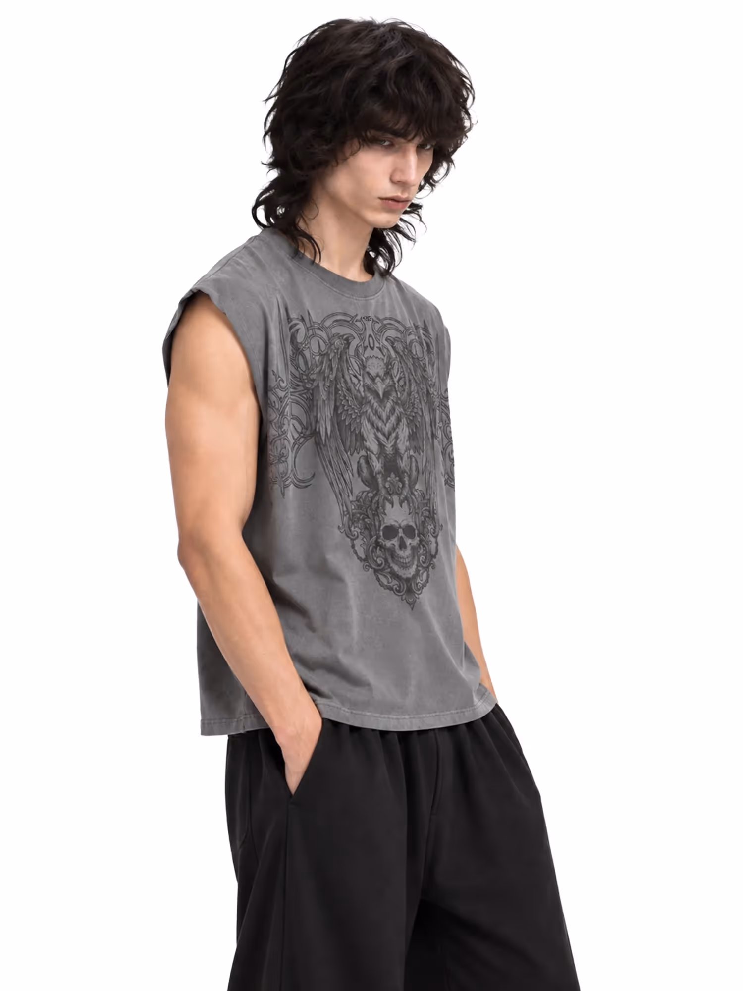 Vicious Grey Vest  image 5