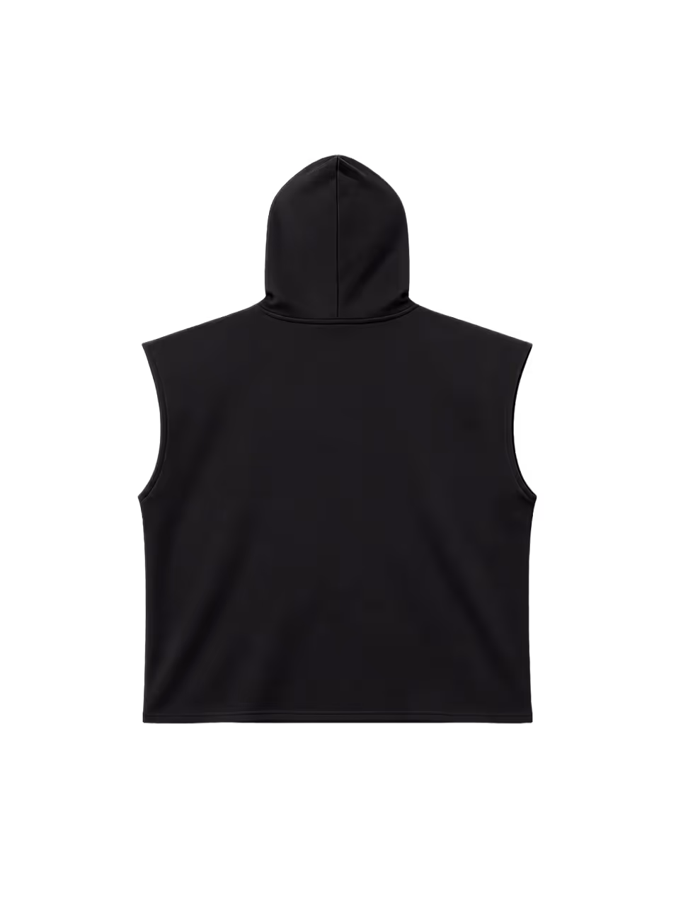 Widow Black Sleeveless Hoodie image 11