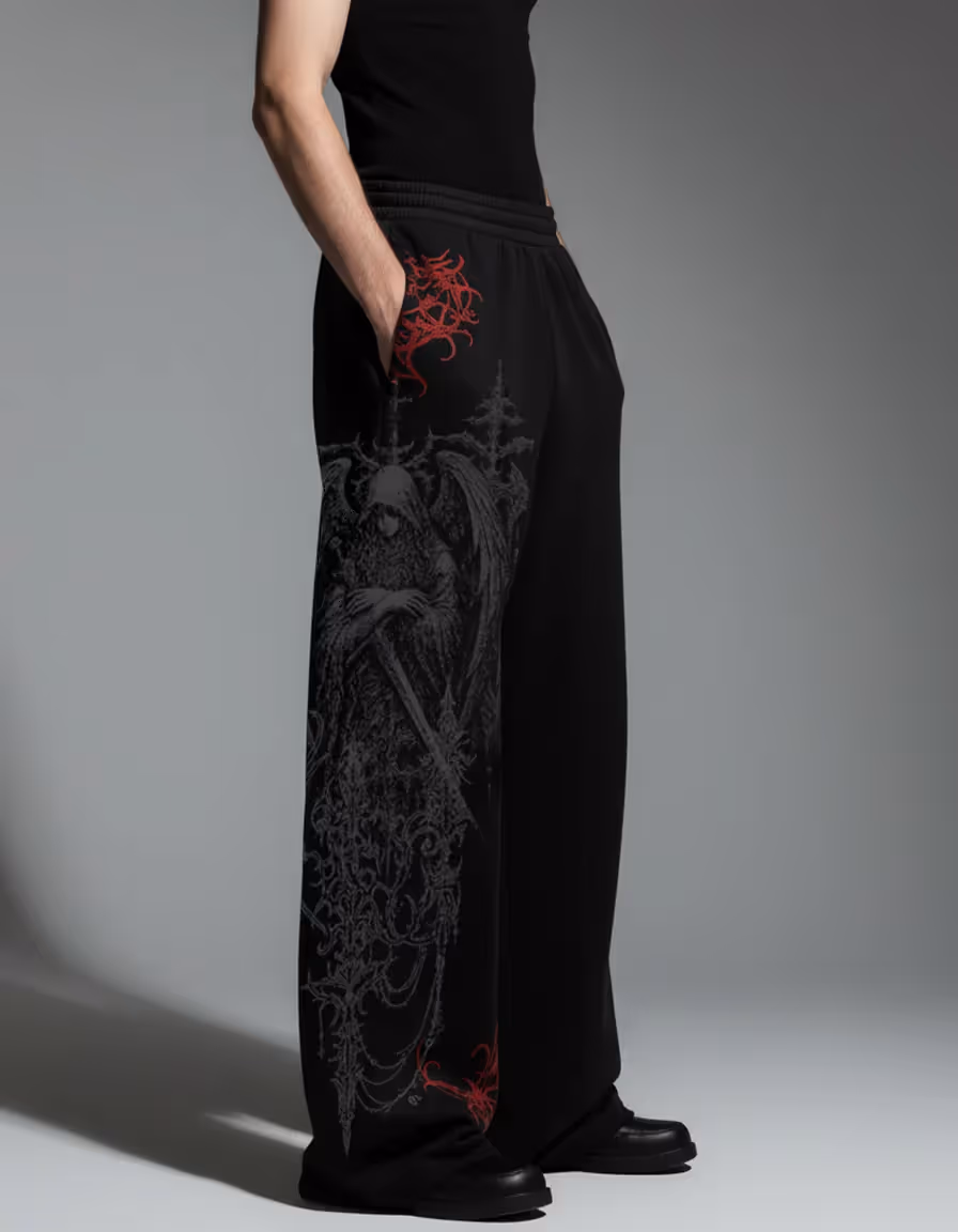 Witch Black Baggy Pants  image 3