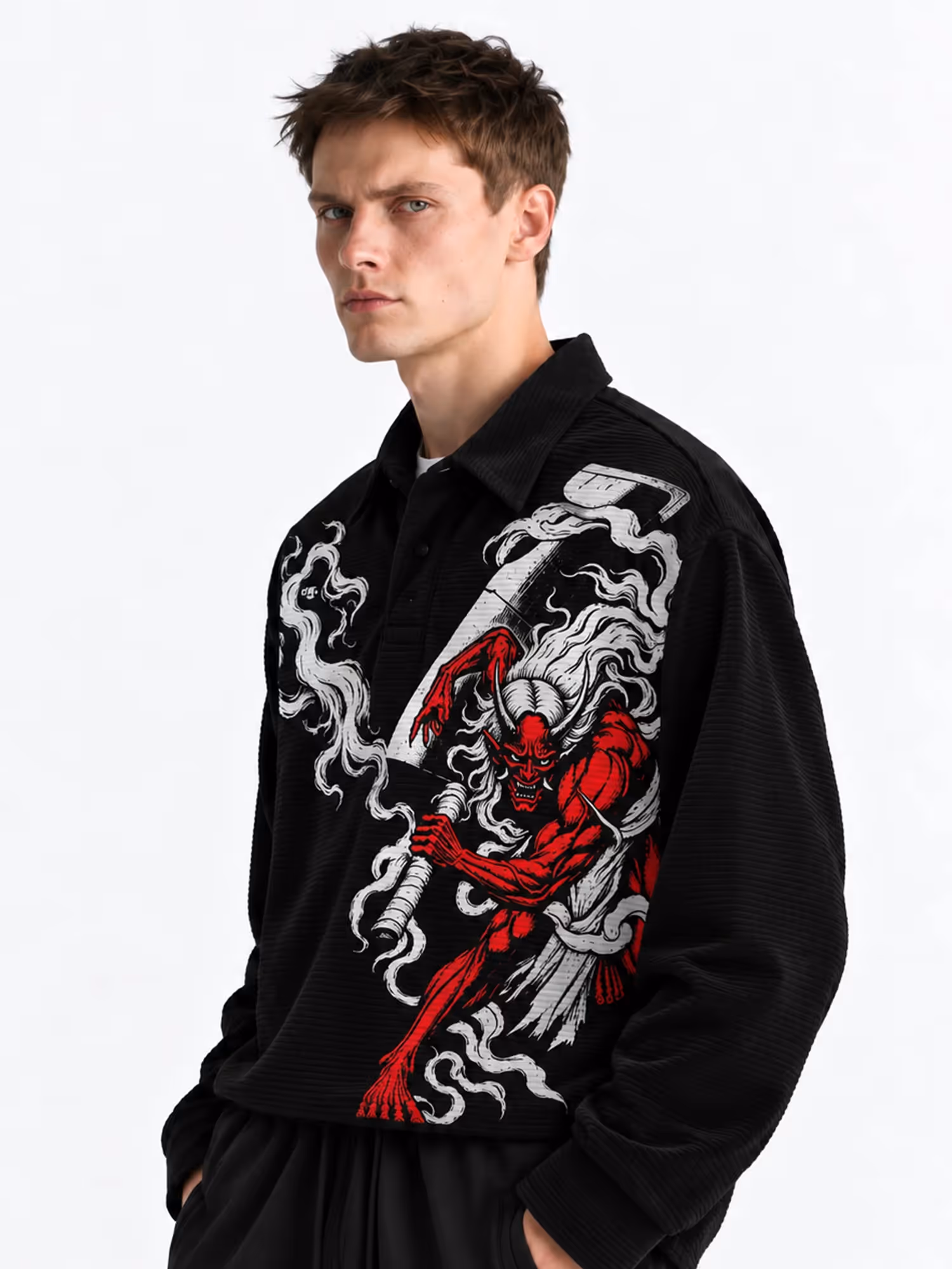 Zaraki Corduroy Full Sleeves image 5