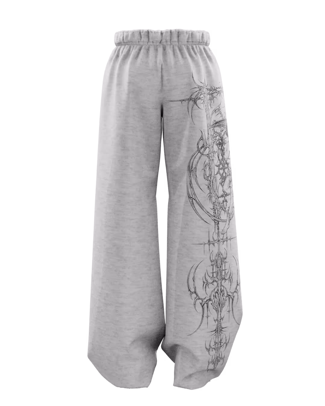 Zenith Grey Baggy Pants  image 6