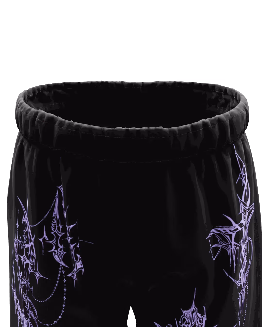 Zyra Black Unisex Shorts  image 6