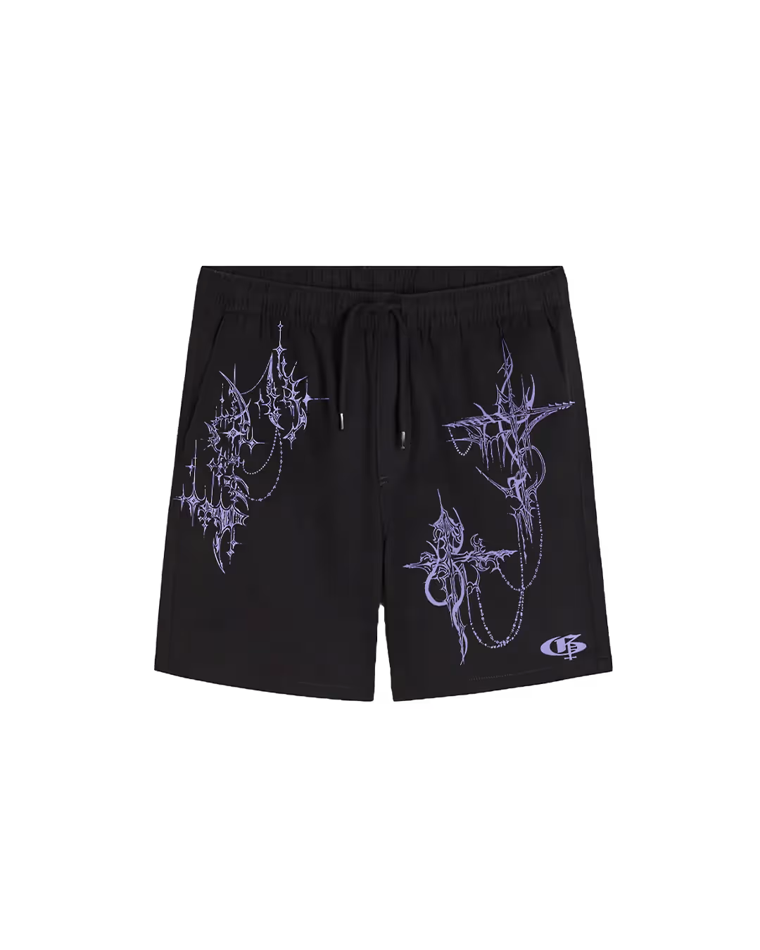 Zyra Black Unisex Shorts  image 7