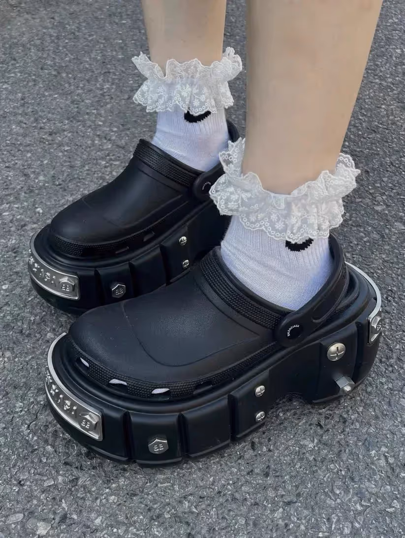 Balengiaga x Crocs Hardcrocs